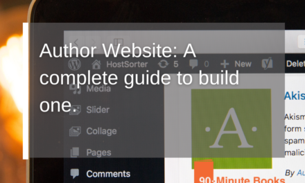 Author Website: A complete guide to build one.