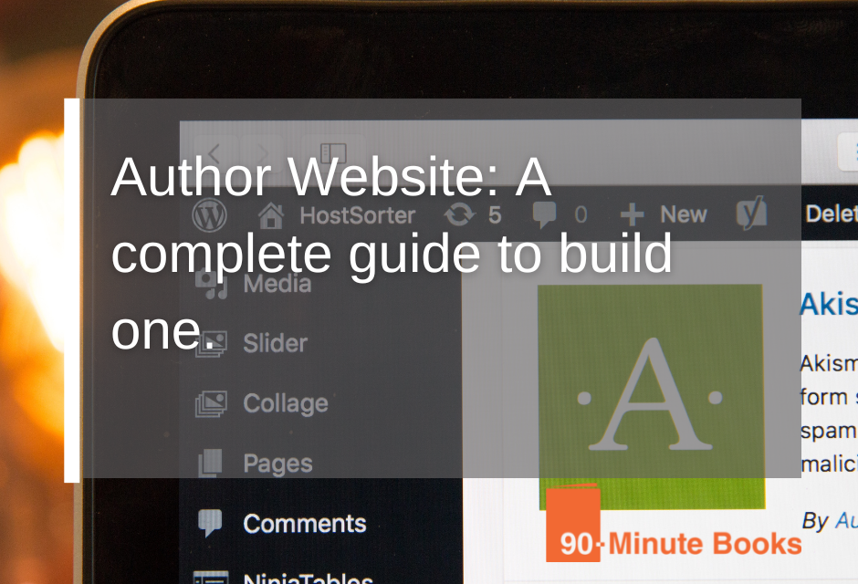 Author Website: A complete guide to build one.